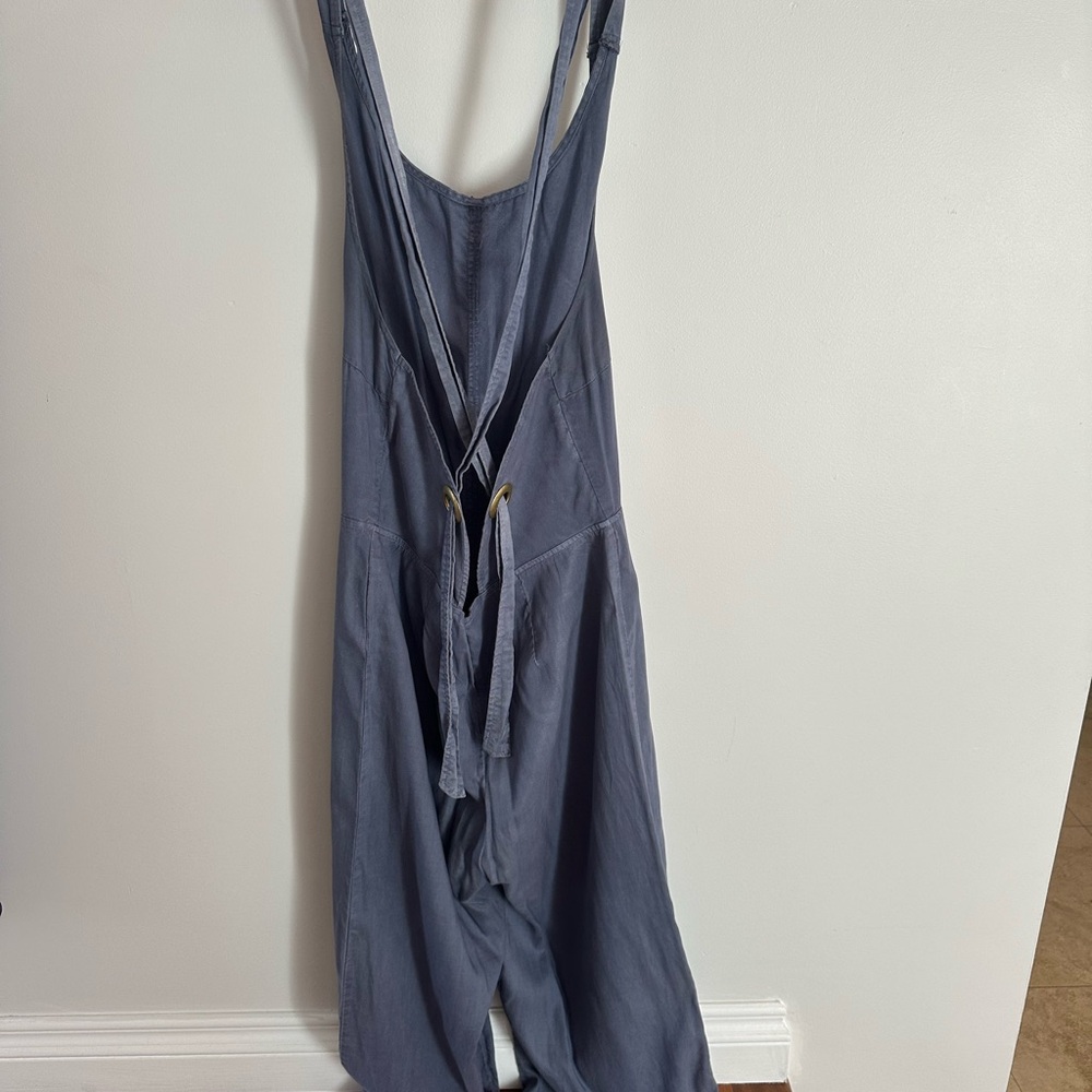 Cloth & Stone Denim Blue Jumpsuit